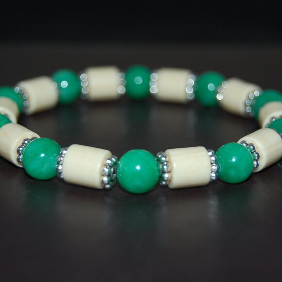 Jade Bracelet,Good Luck Bracelet,for Men or Women,Special Gift - Picture 1 of 2